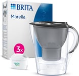 BRITA Marella Water Filter Jug Starter Pack (2.4L) | 3X MAXTRA cartridge