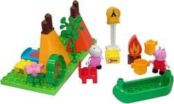 Peppa Pig  Playset Camping Peppa & Suzy Figures Boat Big Bloxx Construction Toy