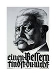 Wee Blue Coo Ad Political Election Hindenburg Paul Von Germany Wall Art Print