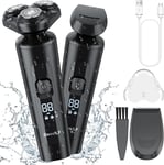 SweetLF Upgraded Electric Shavers Men Wet and Dry, 2024 New USB-C Cordless Razor