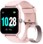 Montre Connectée Homme - Avec Oxymetre | Cadran De Montre Personnalisé | Cardiofréquencemètre | Podomètre | Calorie | Ip68 Etanche | Compatible Android Et Ios