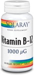 Solaray 1000 Mcg Vitamin B-12 S.R 30 Tablets