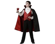 Atosa-95284 Costume-Déguisement Vampire 10-12 Ans, 95284, Rouge, 140 cm