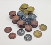 Europa Universalis Metal Coin Set | Medieval Ducat 75 pcs Pack | Aegir Games
