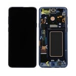 Blå Samsung Galaxy S9 Plus LCD-skærm