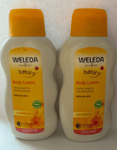 Weleda Baby & Child Calendula Body Lotion 2 X 200ml Exp 02/24