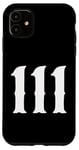 iPhone 11 111 Numerology Spiritual Personal Number 111 Angel Number Case