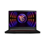 MSI Thin GF63 15 Inch FHD Gaming Laptop - (Intel Core i5-12450H, Nvidia GeForce RTX 4050, 16GB RAM, 512GB SSD, Windows 11 Home Plus) - Black