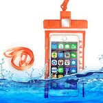 Whistle Design Universal vanntett veske IPX8 - 6.5 - oransje