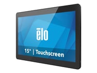 Elo I-Series 3 - Allt-I-Ett Celeron 7305L Upp Till - Ram 8 Gb - Ssd 128 Gb - Nvme - Uhd Graphics - Gigabit Ethernet, Bluetooth 5.2, Ieee 802.11Ax (Wi-Fi 6) - Inget Os - Skärm: Led 15.6" 1920 X 1080 (Full Hd) @ 60 Hz Pekskärm - Svart