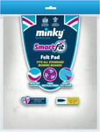 Minky Deluxe Felt Pad Ironing Board Underlay Iron Smart Fit  125 x 45cm Large