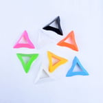 1pcs 7.5cm Plastic Triangle Universal Magic Cube Base Accessorie Pink
