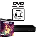 Panasonic Blu-ray Player DP-UB154EB-K MultiRegion for DVD inc Rocketman 4K UHD