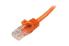 StarTech.com 2m Orange Cat5e / Cat 5 Snagless Patch Cable - patchkabel - 2 m - orange