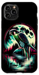 iPhone 11 Pro Colorful Peregrine Falcon Bird Spirit Animal Illustration Case