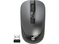 Defender Wave Mm-995 Trådlös Tyst 1600Dpi Optisk Mus Silver