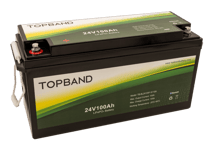 Topband TB24100B Li-ion akku25,6V100Ah 485x170x245 LiFePO4 Bluetooth