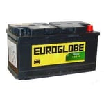 Euroglobe Batteri Euroglobe12V 100aH 860CCA +H L353 B175H190