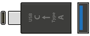 AV:Link | USB 3.0 Type-A Socket to Type-C Plug Adaptor