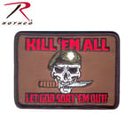 Rothco Kill Em All Let God Sort Out Morale Patch