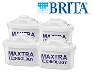 BRITA Maxtra  4x  Pack Water Filter Jug Replacement Cartridges Genuine Refills