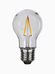 Star Trading LED-lampa E27 A60 1W 2200K 80lm PC Cover Filament