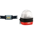 PETZL - Lampe ACTIK Core - Unisex, Gris, Taille Unique & Noctilight - Étui de Protection et de Transport pour Lampes frontales Noir/Orange