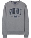 Gant NHCT Crew Sweatshirt M Dark Grey Melange (Storlek XL)