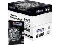 Iso Trade Kopieringspapper A4 80G Låda - 5 Strålar