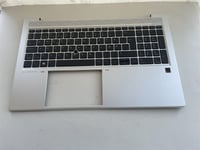 For HP EliteBook 855 G7 M21678-081 Palmrest Top Cover Keyboard Danish Dansk NEW