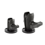 Fäste RAM Mounts Single Socket Arm with Round Swivel Plate, Storlek B/C, Storlek B