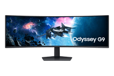 Samsung 49" Odyssey G95C, DQHD, 240Hz Curved Gaming Monitor in Black (LS49CG954EUXXU)