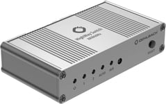 OEHLBACH Highway Switch 8K - Commutateur HDMI 2.1 - Adaptateur HDMI 2 en 1 avec télécommande (4K 120Hz, 8K 60Hz, 48Gbits, VRR, Dolby Vision, Atmos, HDR10, HDCP 2.3) - Argent Mat