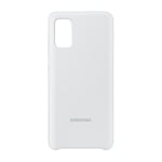 Samsung silikon mobilskal Galaxy A41, vit