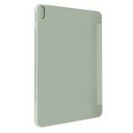 Fodral för iPad Air 11 2024 - AVIZAR - Vikbart stöd för flera positioner - Grön - Syntet - Vuxen Grön
