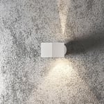 Gnosjö Konstsmide Vägglykta Modena Kvadrat G9 vägglykta kvadrat vit 7341-250