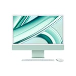 24 inch iMac with Retina 4.5K display: Apple M3 chip with 8-core CPU and 10-core GPU w/4 Ports 512GB SSD - Green