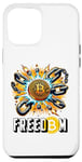 Coque pour iPhone 15 Pro Max Bitcoin, crypto-monnaie, conception de la chaîne de blocs BTC Freedom
