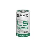 LS14250 / SL750 Saft Lithium 3,6V (1/2 AA Størrelse)