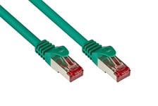 Good Connections Alcasa SSTP Câble réseau Cat 6 2 m - - Green
