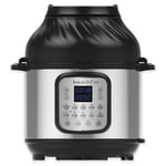Instant Pot Duo Crisp + Air Fryer 11-in-1 Electric Multi-Cooker, 5.7L - Air Fryer, Slow Cooker, Steamer, Sous Vide Machine, Dehydrator with Grill, Food Warmer & Baking Functions, Silver