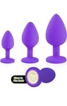 Heart Light Silicone Anal Training Kit