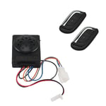 36V-72V Electric Scooter Alarm System Dual Remote Control Security Moped UK