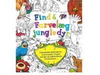 Hitta och färglägg djungeldjur | Stella Maidment | Språk: Danska
