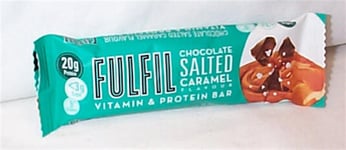 FULFIL Chocolate Salted Caramel Vitamin & Protein Bars 15 x 55g 1 outer box
