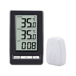 Csparkv - Thermomètre Intérieur et Extérieur, Thermomètre sans Fil Numérique avec Capteurs Sonde, hd Écran lcd Détecteur de Température, Mémoire de