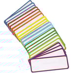 54-pack whiteboardmagneter, 9 färger - 29 x 79 mm - skrivbara magneter