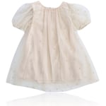 DOLLY BY LE PETIT TOM pearl tulle puff – cream - small 4-6 år