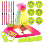 Ritprojektor för barn Ricokids 772000 - Rosa