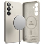 Ringke Samsung Galaxy S25 Plus MagSafe silikonskal, Stone
